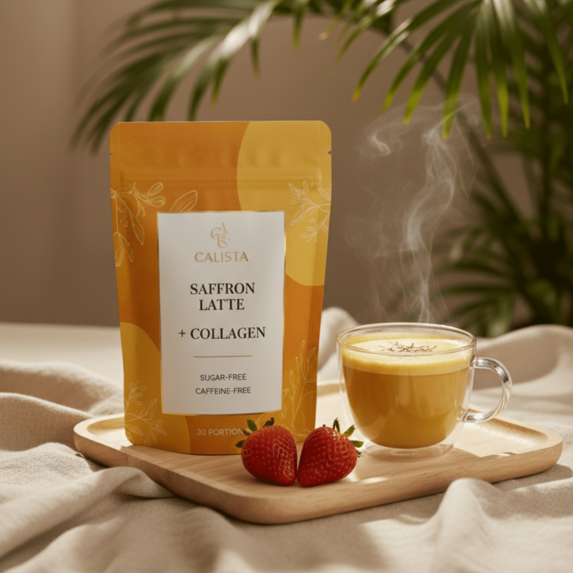 Calista Шафран лате + Колаген